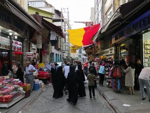 Bazaar quarter shopping area