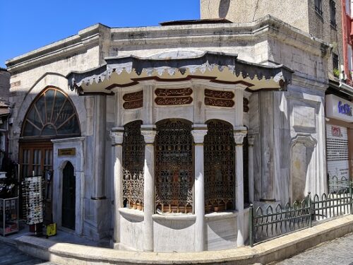 Ottoman fountain in Fatih
