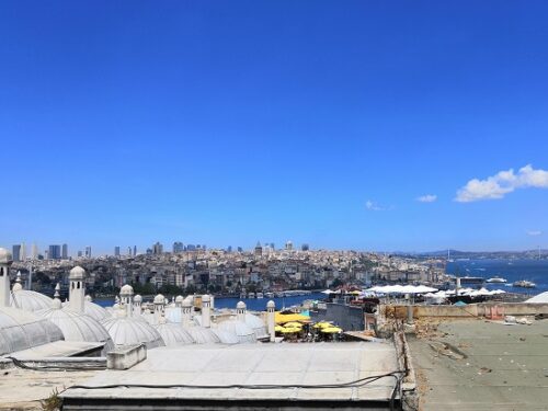 View of Istanbul from Suleymaniye Mosque