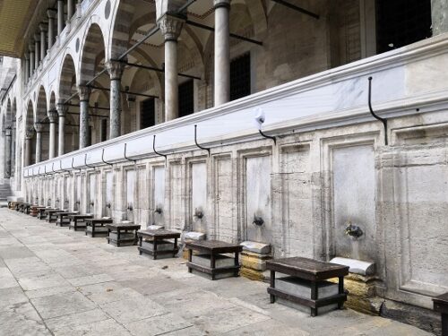 Ablution Fountains in Suleymaniye Mosque
