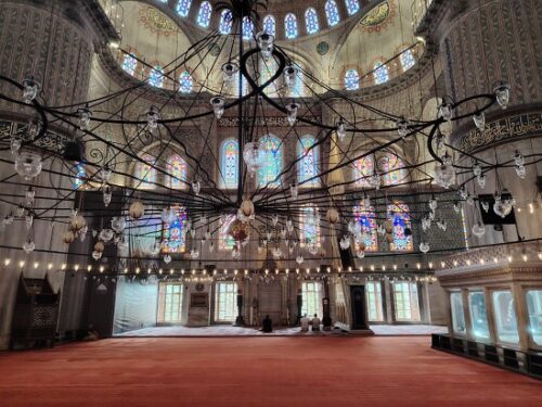 Praying hall - Blue Mosque