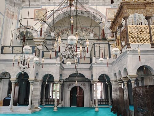 Entrance into the praying hall