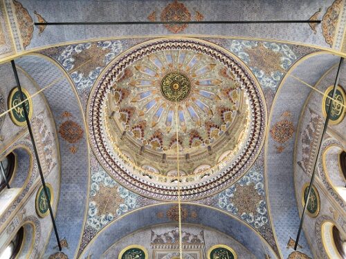 Pertevniyal Valide Sultan Mosque - Istanbul - My Forever Travel Rococo style dome